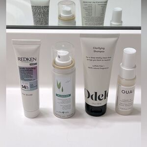 Luxury hair bundle: Redken, Ouai, Klorane, Odele Brand new, Travel size